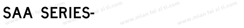 Saa Series字体转换